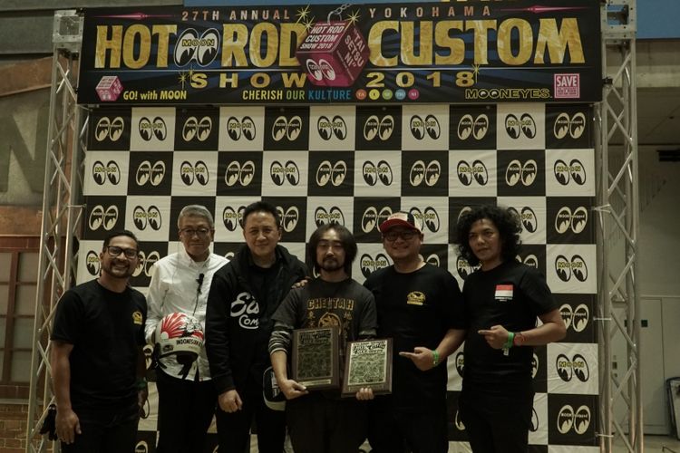 Dua karya rombongan Kustomfest Indonesia Attack 2018 raih penghargaan di Yokohama.