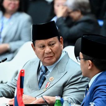 Presiden Prabowo Subianto di KTT ke-47 ASEAN, Kuala Lumpur, Malaysia, Minggu (26/10/2025).