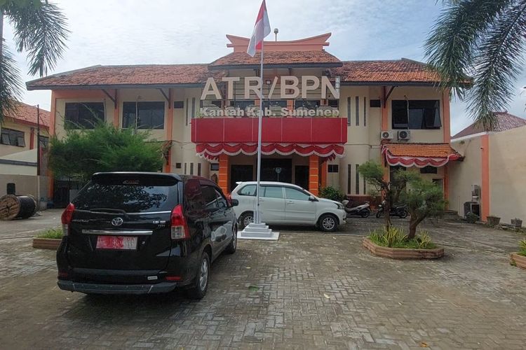 Suasana kantor BPN Sumenep