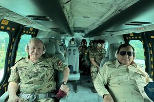 Momen Akrab Prabowo dan Raja Yordania: Naik Helikopter hingga Tonton Aktraksi Drone