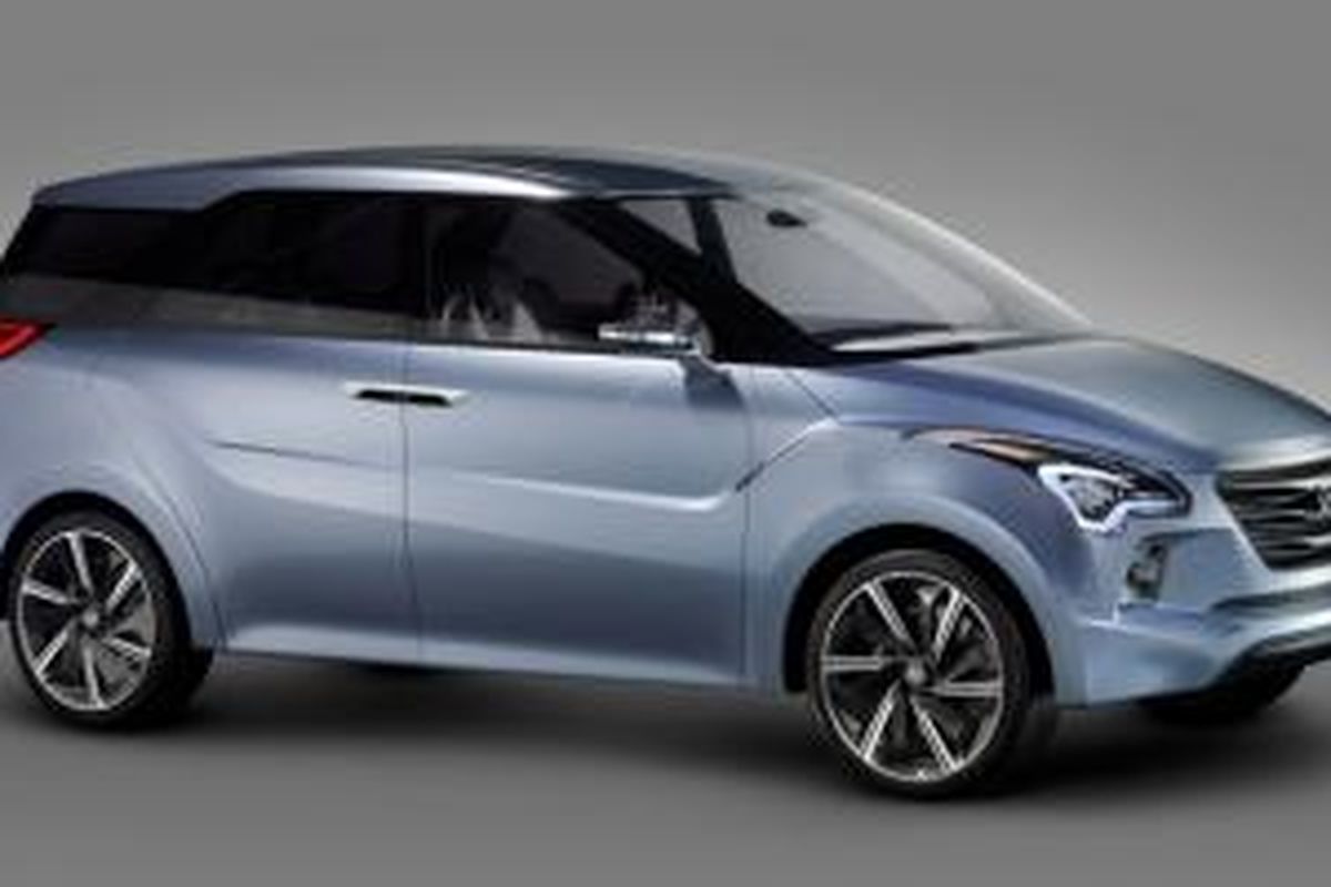 Hyundai Hexaspace Concept yang kemungkinan menjadi basis MPV murah Hyundai.