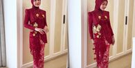 Gaya Anggun Aurelie Hermansyah Berbalut Kebaya Merah di HUT Ke-81 RI