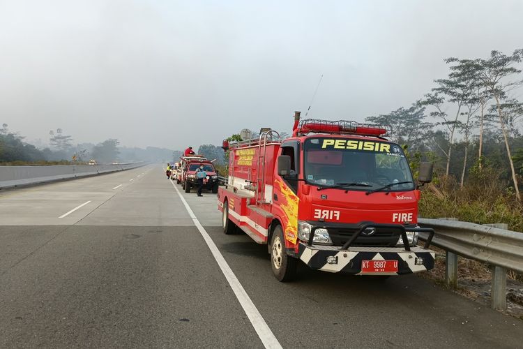 Karhutla Berulang di Tol Samarinda-Balikpapan, Ada yang Terbakar hingga 3 Hektare