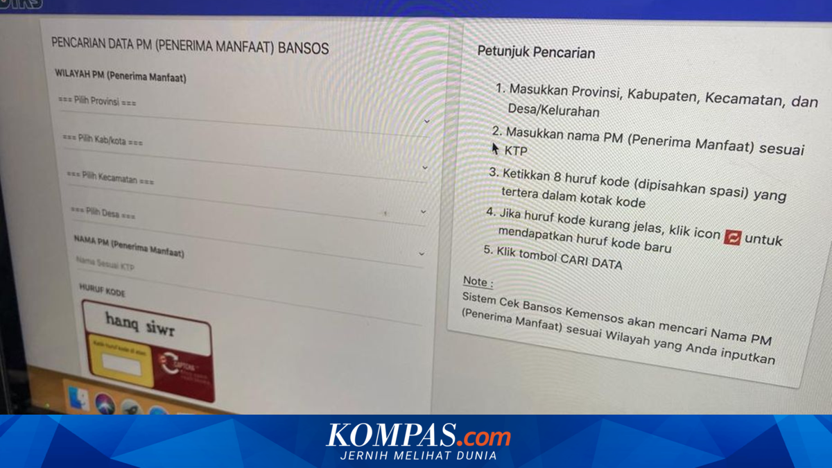 Link dan Cara Cek Penerima BPNT Juni 2026 via Website serta Aplikasi