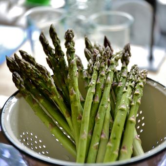 Ilustrasi asparagus.