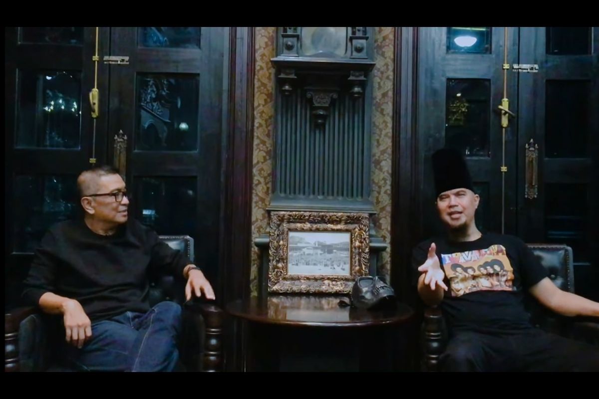 Helmy Yahya dan Ahmad Dhani.