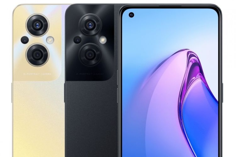 Tampilan Oppo Reno8 Z 5G (Sumber: GS Marena)