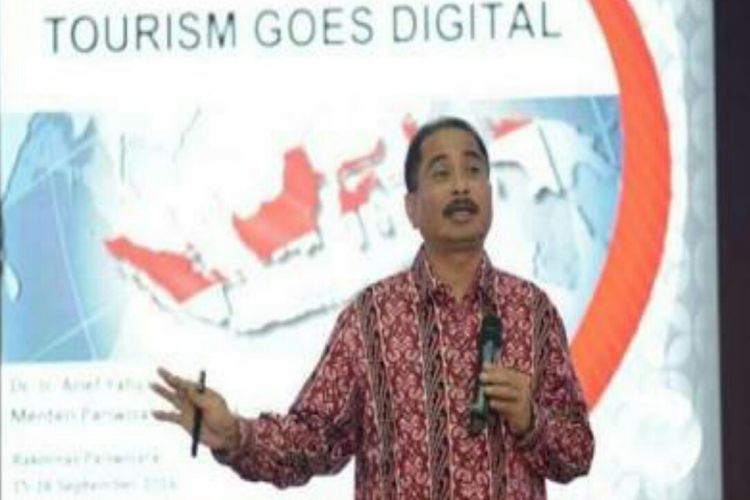 Menteri Pariwisata Arief Yahya foto : Dokumen Kompas.com