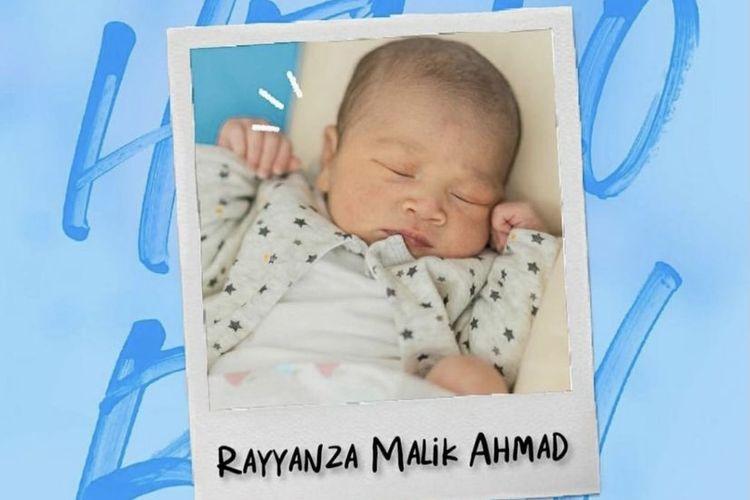 Rayyanza Malik Ahmad, anak kedua pasangan artis Raffi Ahmad dan Nagita Slavina 