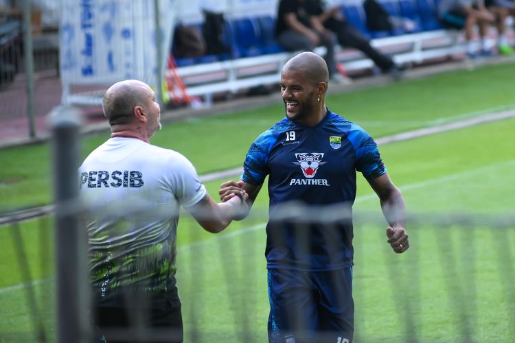 David da Silva mulai gabung latihan pramusim Persib Bandung pada Rabu (7/6/2023) menatap Kompetisi Liga 1 2023-2024.