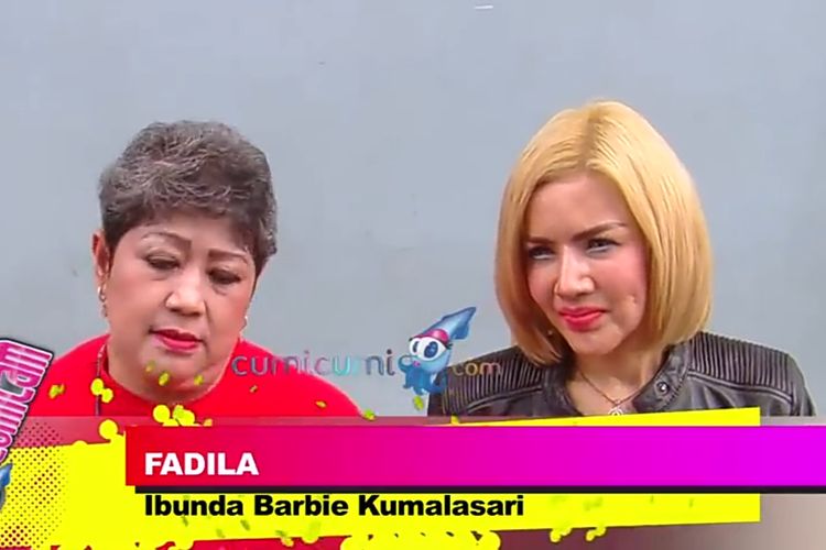 Tayangan Youtube Cumicumi 19 September 2019 menayangkan tanggapan ibu Barbie Kumalasari, Fadila, soal anaknya yang kerap dibully.