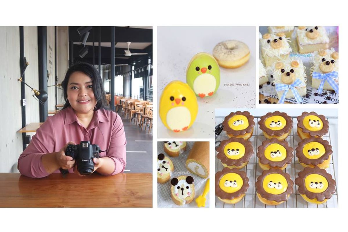 Ayu Widyaningrum, pemilik akun Instagram @ayoe_widya83, yang sering berbagi resep, terutama cake, roti, dan donat. Kreasinya sering menjadi inspirasi bagi ratusan ribu pengikutnya.