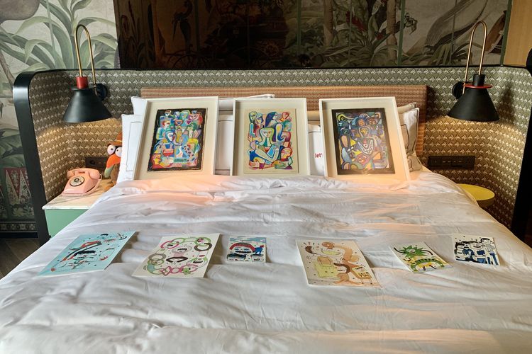 Saat Kamar Hotel Bintang 5 Disulap Jadi Pameran Seni di Jakarta..