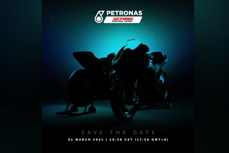 Petronas Yamaha Sepang Racing Team siap meluncurkan livery untuk MotoGP 2021