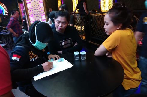 BNNP Riau Razia 10 Tempat Hiburan Malam di Pekanbaru, 18 Pengunjung Positif Narkoba