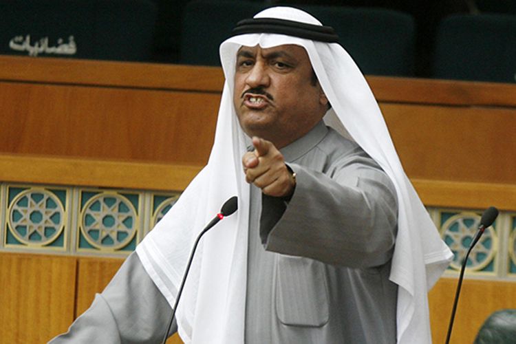 Pemimpin oposisi Kuwait Mussallam al-Barrak 
