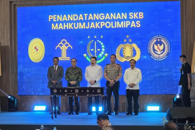Kapolri, Jaksa Agung, hingga MA Teken Keputusan Bersama Peradilan Pidana