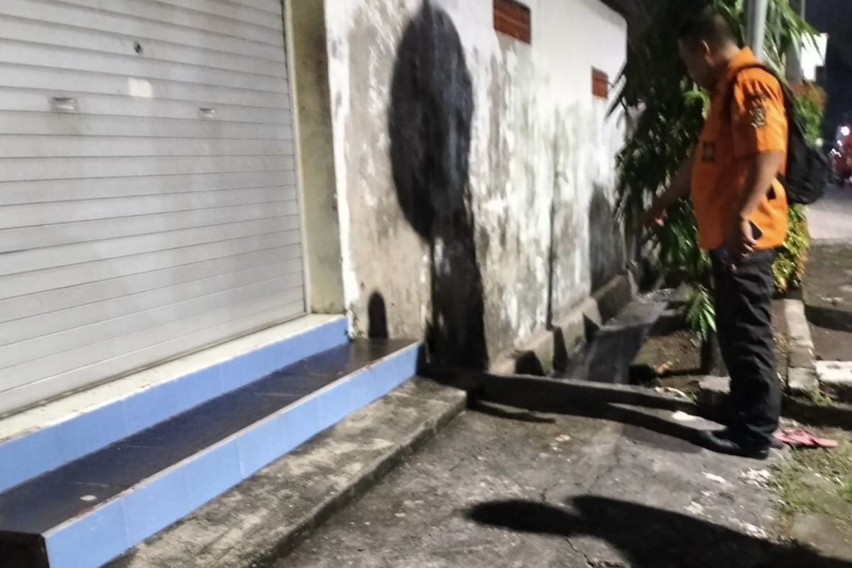 Tempat ditemukanya bocah berkebutuhan khusus yang tewas usai tercebur saluran air, Kamis (7/3/2024).