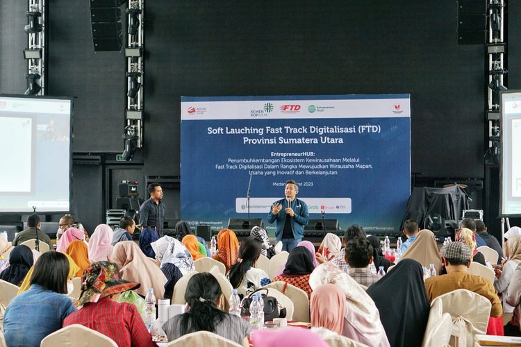 Kementerian Koperasi dan UKM (Kemenkop UKM) memberikan pendampingan kepada 1.000 pelaku usaha di Sumatera Utara