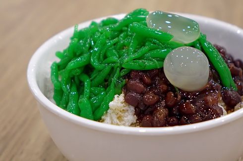 Resep Es Cendol Singapura, Pakai Kacang Merah