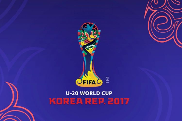 Logo Piala Dunia U-20 2017 yang berlangsung di Korea Selatan.