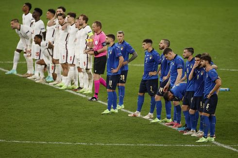 Final Euro 2020, Penjelasan Southgate Soal 5 Algojo Penalti Inggris