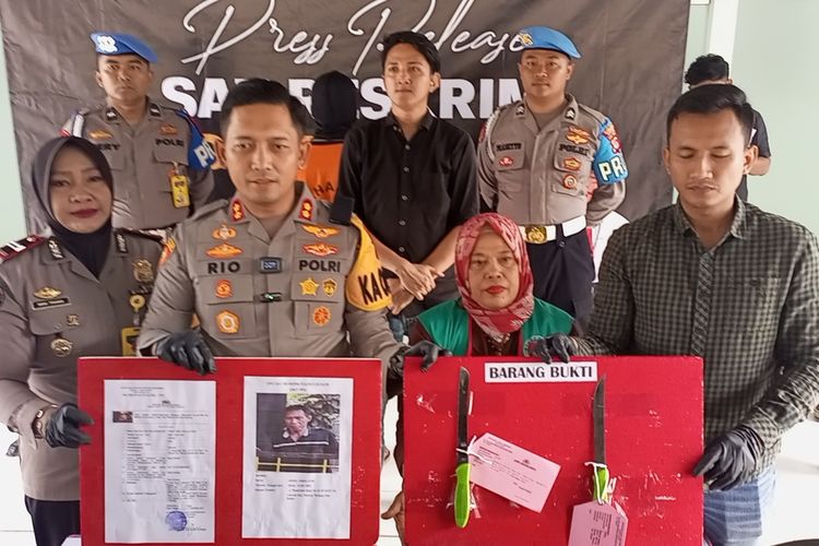 Willy Sulistio, selaku suami dokter Qory ditangkap dan ditetapkan sebagai tersangka kasus KDRT di Mapolres Bogor, Cibinong, Kabupaten Bogor, Jawa Barat, Jumat (17/11/2023).