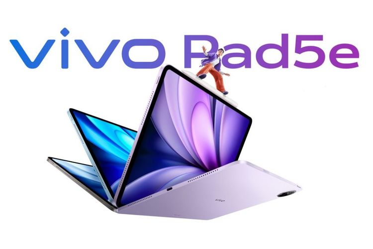 Vivo Pad 5e meluncur di China pada Senin (13/10/2025)