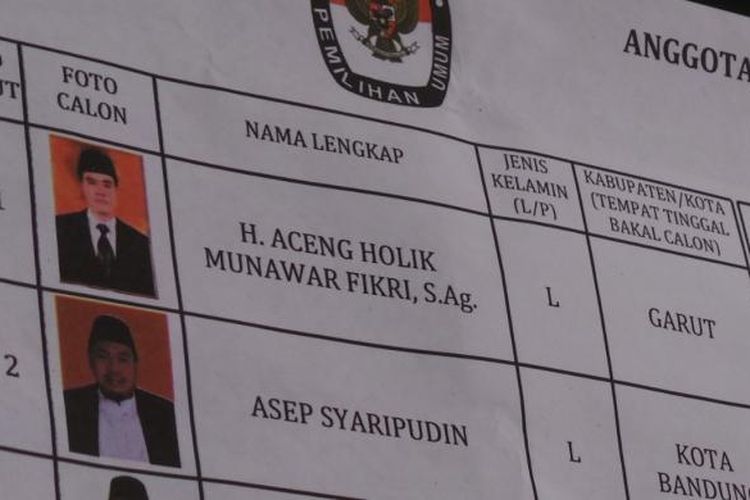 Mantan Bupati Garut Aceng Fikri maju sebagai calon anggota Dewan Perwakilan Daerah dari daerah pemilihan Jawa Barat.