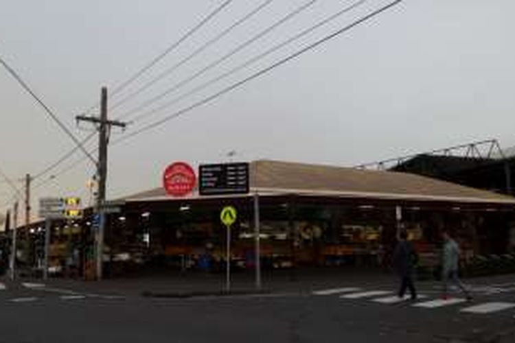 South Melbourne Market di Victoria, Australia