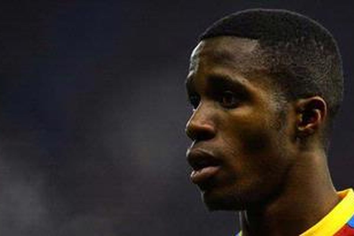 Penyerang Crystal Palace, Wilfried Zaha.