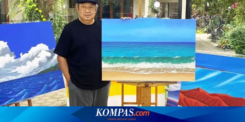 Cerita tentang SBY yang Tekuni Hobi Melukis Selama PPKM... - Vimarsana News