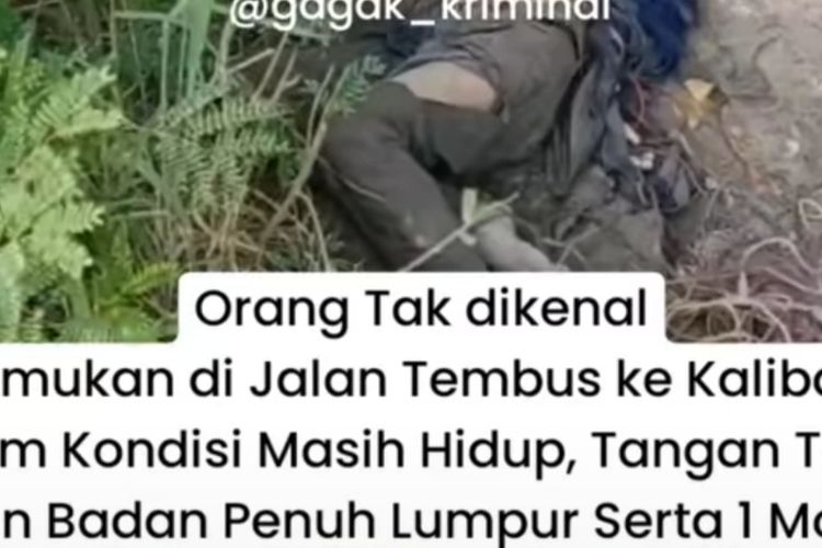 Sudah 6 Hari Korban yang Ditemukan Penuh Lumpur dan Terikat di Sungai Babon Semarang Belum Sadarkan Diri
