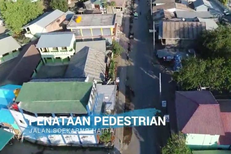 Penataan pedestrian Jalan Soekarno Hatta, Labuan Bajo