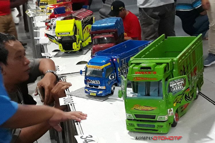 Modifikasi truk miniatur di JTF 2018