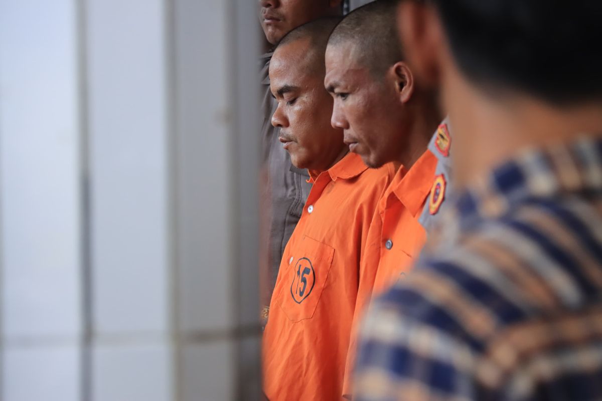 Polisi menangkap 2 pelaku penganiayaan pria di Asahan yang awalnya diduga tewas karena hanyut 
