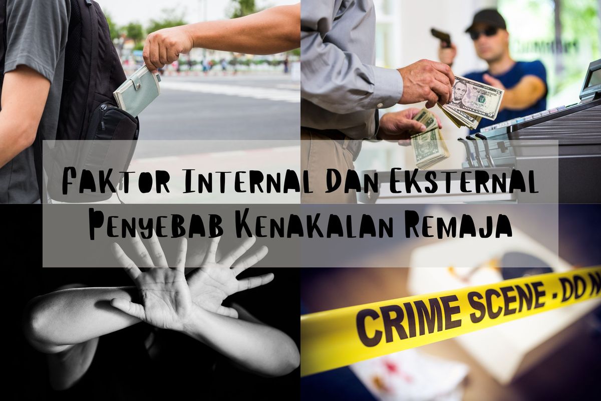 Faktor internal penyebab kenakalan remaja datang dari dalam diri remaja itu sendiri. Sedangkan faktor eksternal penyebab kenakalan remaja dipengaruhi oleh lingkungan sekitar.