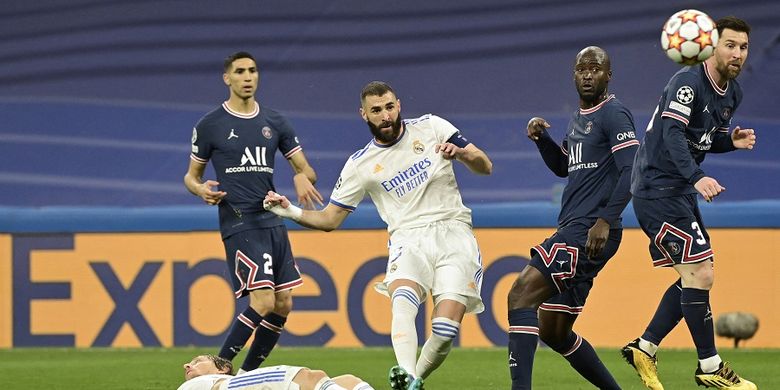 Update Terbaru, Real Madrid Vs PSG, Benzema: Liga Champions Ada Dalam DNA Kami...