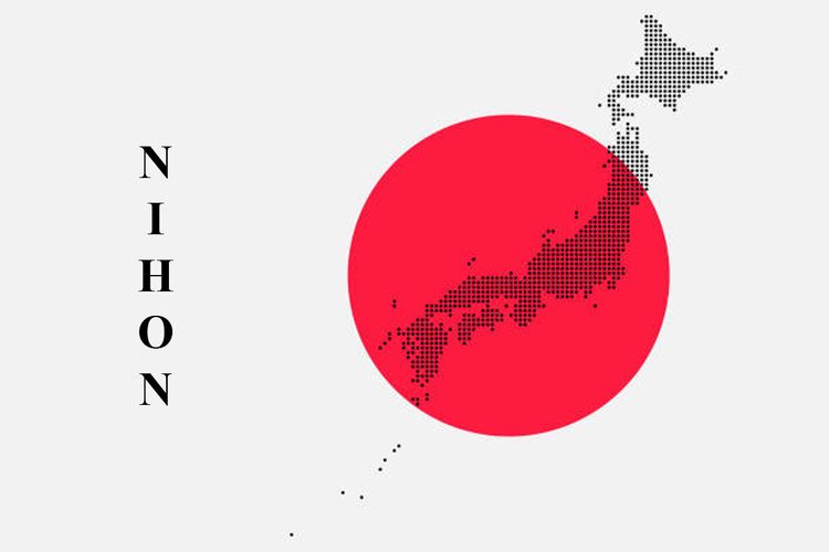 Ilustrasi asal-usul nama Nihon, sejarah julukan Jepang negeri matahari terbit.