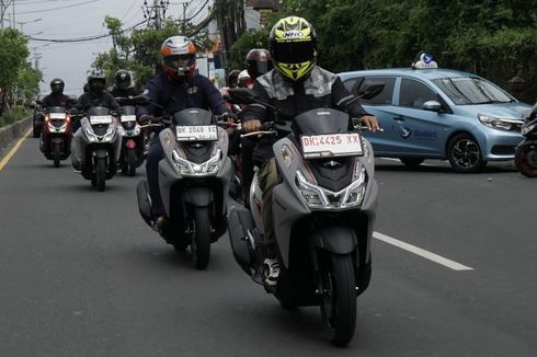 Impresi Jajal Yamaha Lexi LX 155, Bertenaga dan Lincah