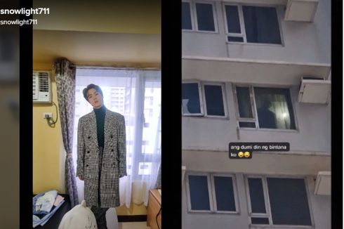 Dikira Penampakan, Patung Kertas Jin BTS di Apartemen Warga Filipina Ini Buat Tetangga Panik