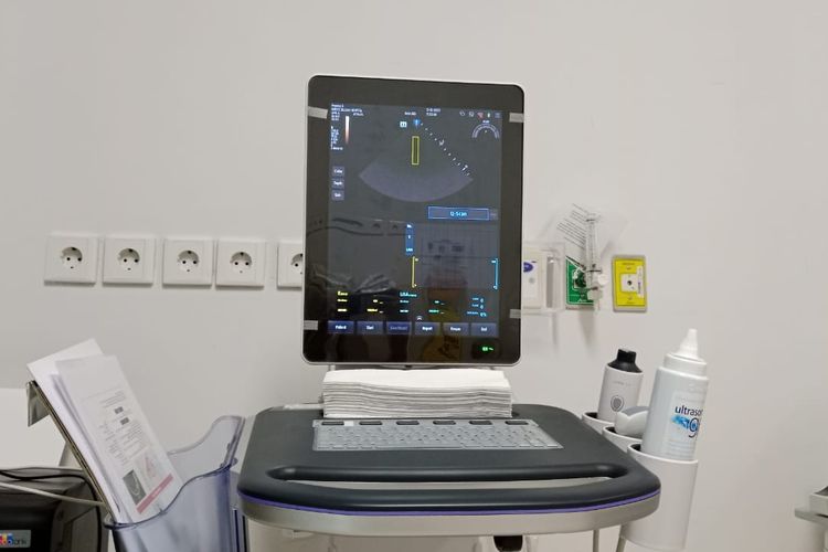 Teknologi Elastografi untuk memeriksa kondisi liver.