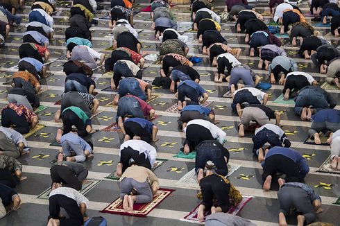 Masjid Raya Jakarta Islamic Center Koja Tak Terapkan Sistem Ganjil Genap Saat Shalat Jumat