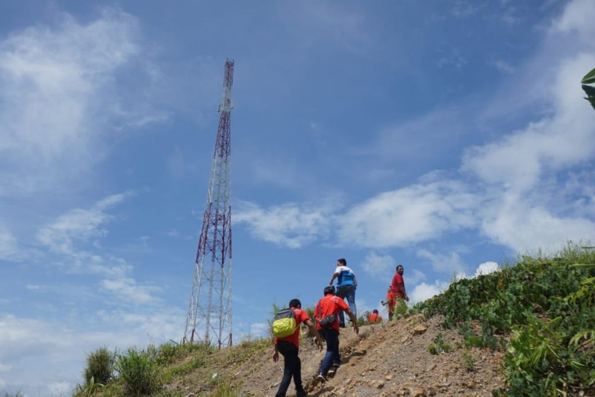 Ilustrasi BTS Telkomsel