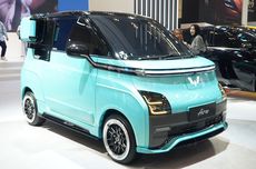 Modifikasi Wuling Air EV Biru Pastel, Terinspirasi dari Tamiya