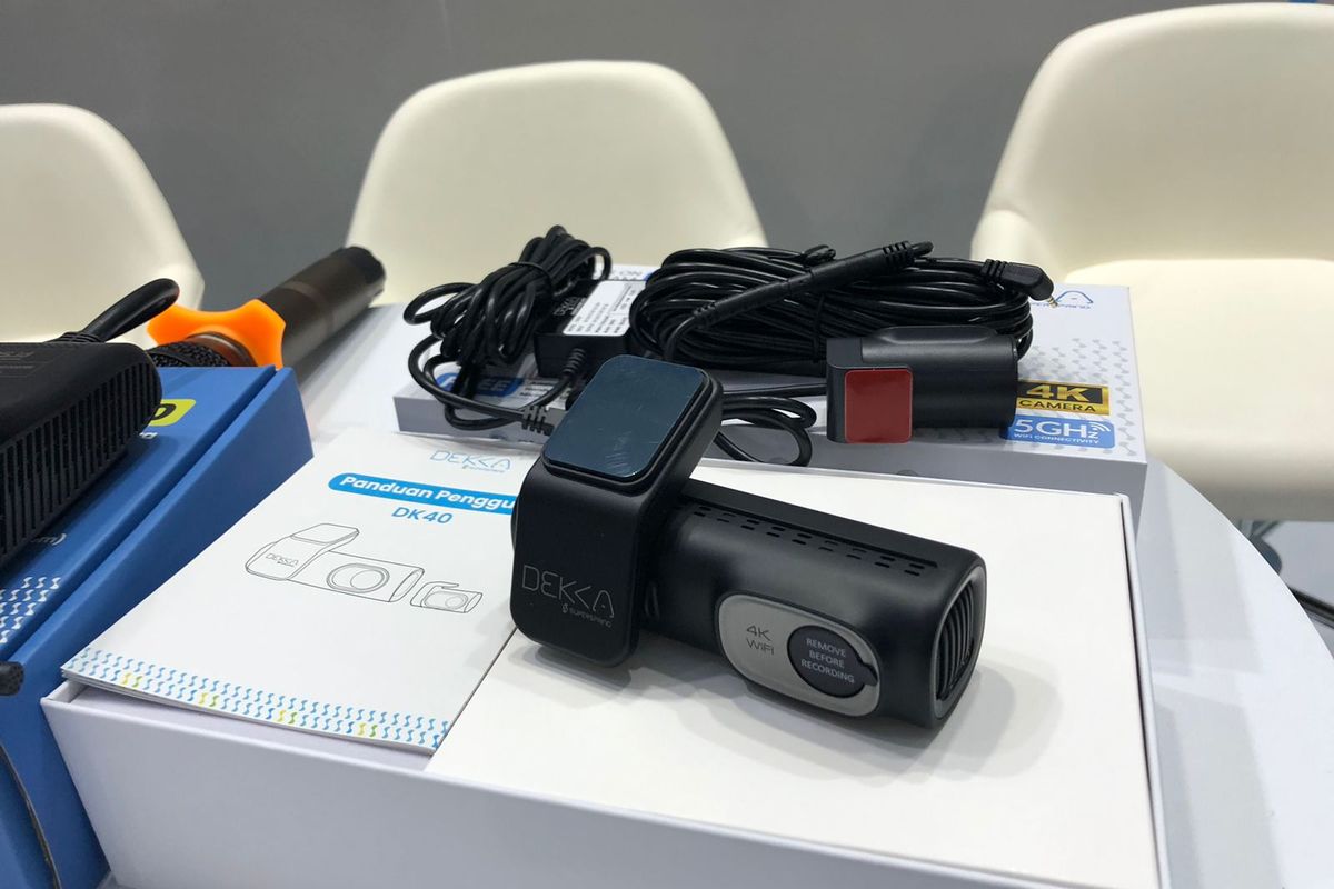 Promo dashcam Dekka di GIIAS 2024