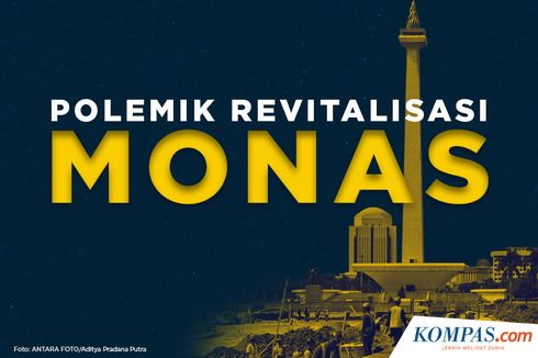 Jawaban Pemprov DKI Mencla-mencle, Di Mana Pohon yang Ditebang untuk Revitalisasi Monas?