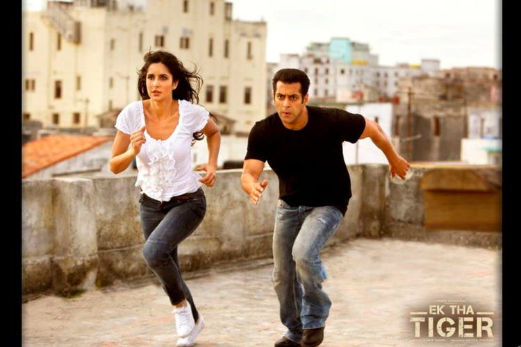 Salman Khan dan Katrina Kaif di film Ek Tha Tiger