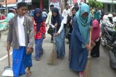 Peringati Hari Santri, 1.000 Siswa Madrasah Pungut Sampah di Pantura