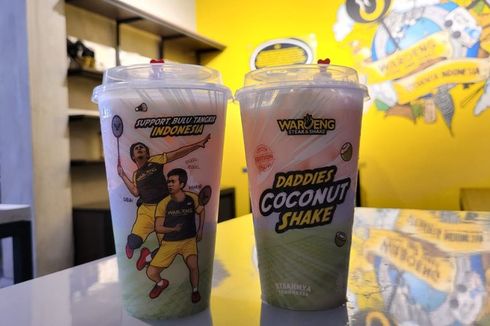 Waroeng Steak Berikan Rp 5.000 dari Tiap Daddies Coconut Shake yang Terjual untuk Ahsan dan Hendra